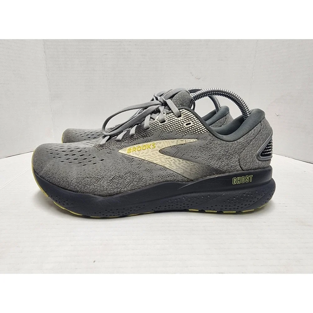 Brooks GHOST 16 Men's Used Running Sneaker Grey US Size 9.5 D